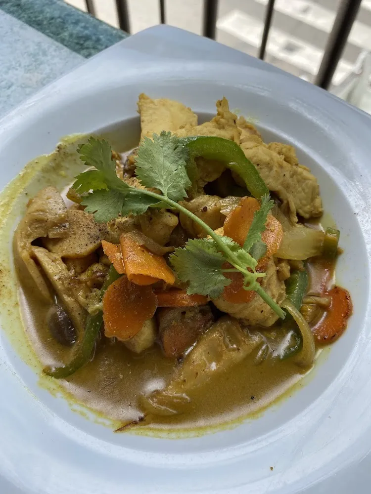 Plat Poulet Au Curry